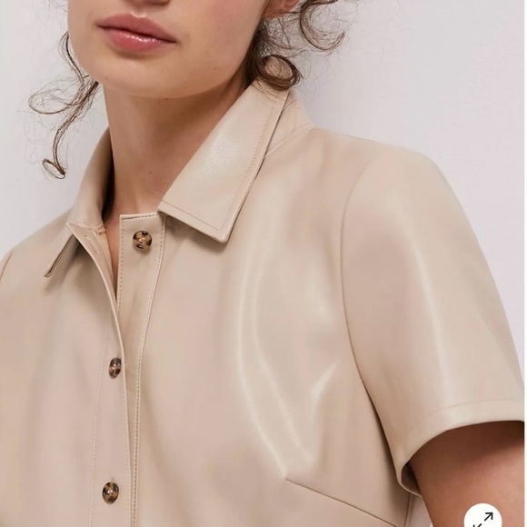 Anthropologie tan jumpsuit - Picture 3 of 6
